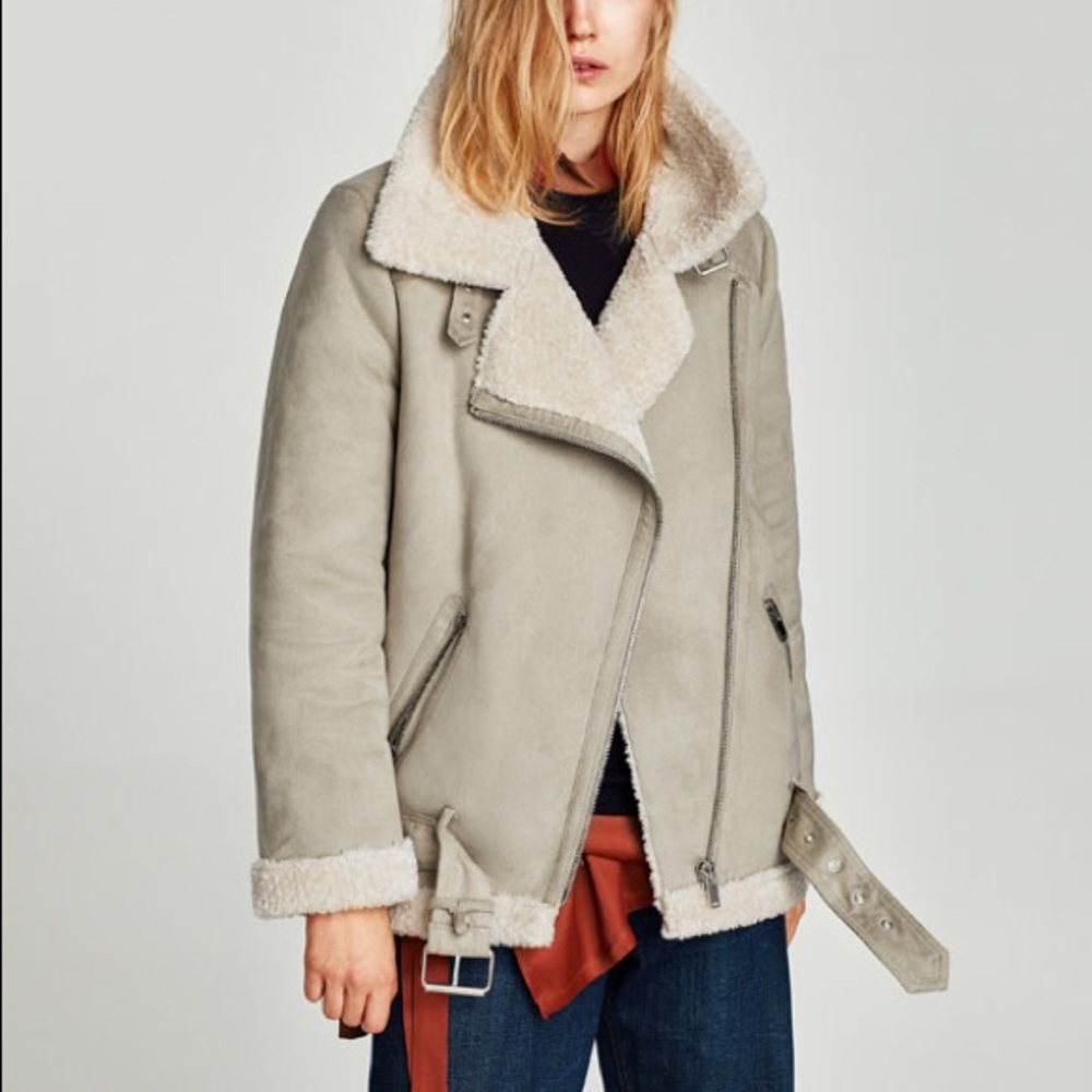 ZARA Beige Jacket (SOLD OUT IN STORES)